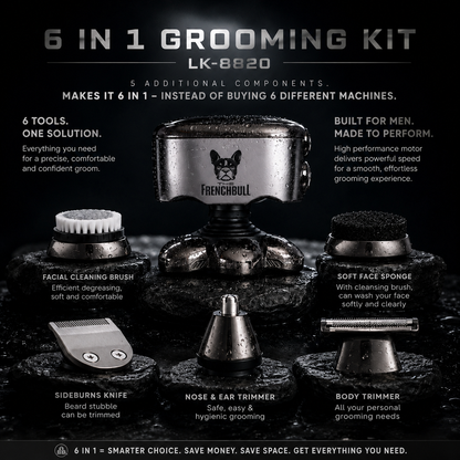 The FrenchBull 6 in 1 Shaver